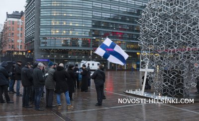 Финляндия протестует